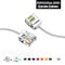 Bestlink Netware CAT6A UTP Super-Slim Ethernet Network Cable 32AWG- 6ft- White 100296WT - alternate 1
